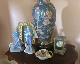Blue Asian Lamp