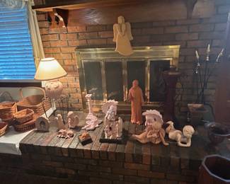 Terra Cotta Cherubs, St. Francis