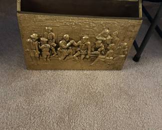 Brass magazine holder