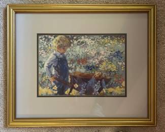 Little Boy Art Print