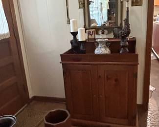 Pine Dry Sink