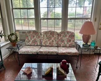 Metal Patio Sofa