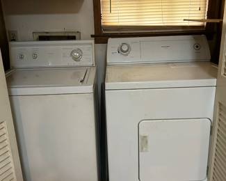 Kenmore Washer, Dryer