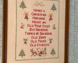 Christmas Needlepoint