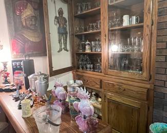 Bar in basement