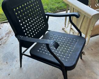 Metal chair