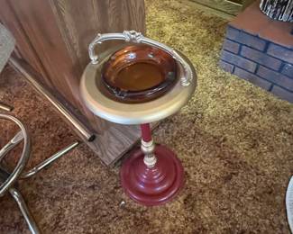Vintage ashtray stand