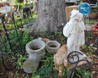 Concrete Yard Decor