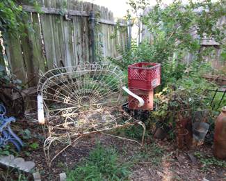 Metal Yard Art