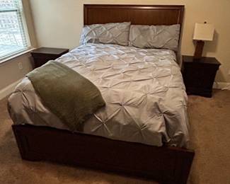 Bed & Nightstand