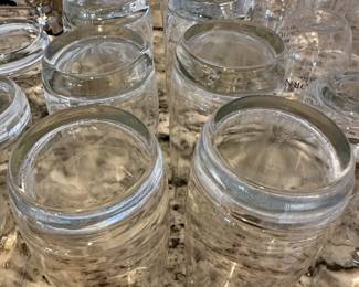 Set of 6 drinking glasses $8