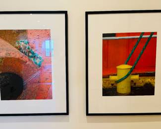 Large Jean Larson framed original artwork; 29" x 35" ea.; $950 ea. 