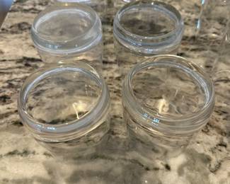 Set of 6 rocks glasses $8