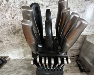 Cuisinart knife set; $40