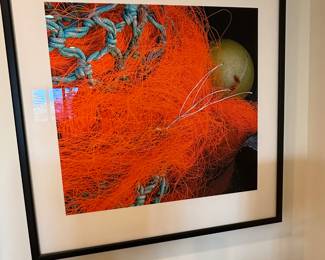 Jean Larson original framed artwork; 37" x 37"; $950