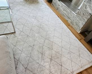Restoration Hardware area rug; 9' x 12'; $700