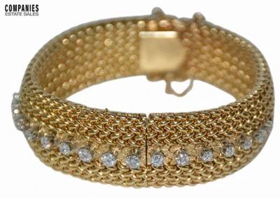 Ladies Diamond Yellow Gold Eloga Conceal