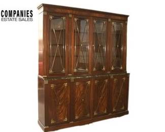 Classical Style Mahogany Breakfront