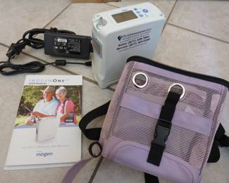 Inogen One portable Oxygen concentrator