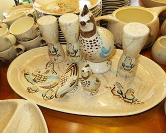 Red Wing "Bobwhite" dish ware
