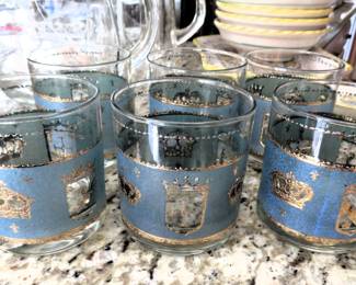 Culver mid-century glasses