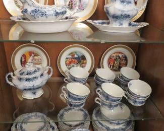 John Maddock Beatrice Flow Blue China