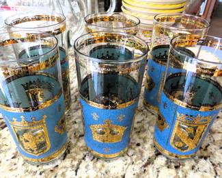 Culver mid-century glasses