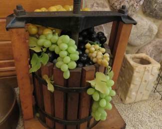 Wear Ever grape press
