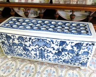 Asian ceramic planter