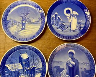 WW2 era Royal Copenhagen plates