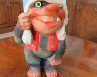 Hand Carved Henning Troll, Norway