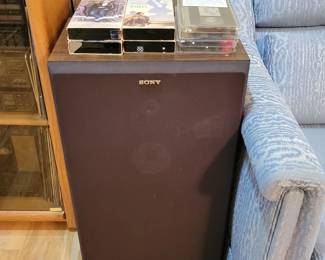 Pair of vintage Sony speakers