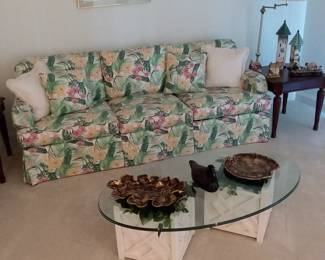 Upstairs sofa