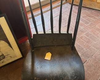 Antique child’s Boston rocker