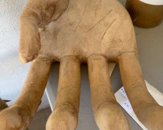 Wooden large hand