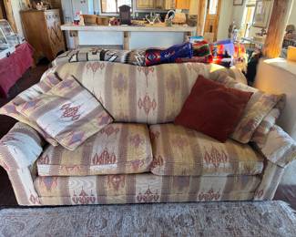 Needs upholstery but very nice LEE BRAND from Leishmans of Santa Fe queen sofa bed