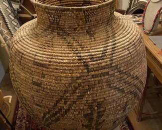 Huge 1890 Apache storage basket