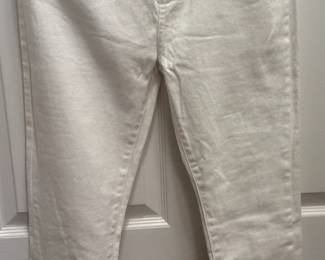 White jeans