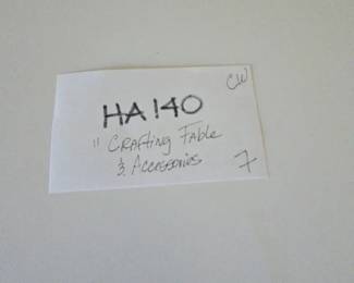 HA140Crafting Tables And Accessories 