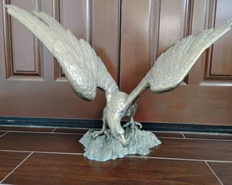 HA144VMetal American Eagle Decor 