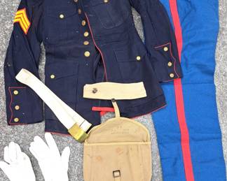 MARINE UNIFORM AS IS 