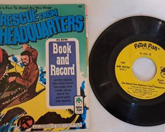 GI JOE RECORD COMIC