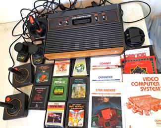 VINTAGE 1980 ATARI VIDEO GAMING SYSTEMS 