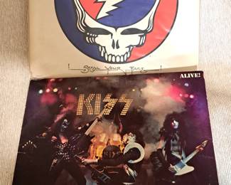 KISS GRATEFUL DEAD RECORDS LP