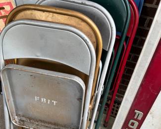 Folding chairs