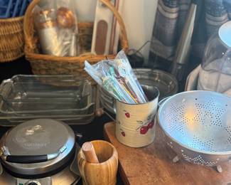Vintage kitchen items