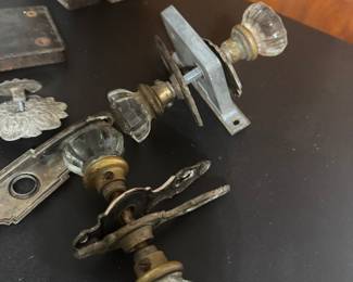 Antique door hardware