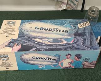 Remote controlled Goodyear blimp - new old stock