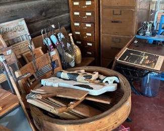 Oak File Cabinets