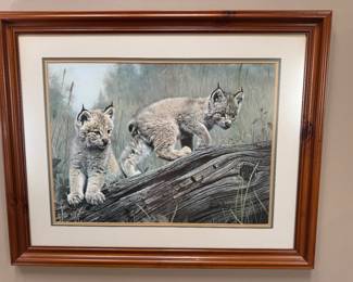 Double trouble frame print by Charles Frace’
